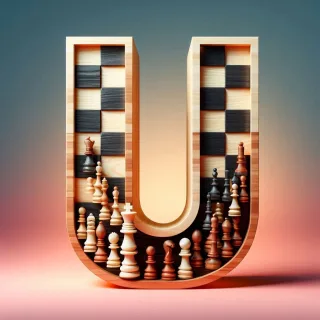 Chess — litera U