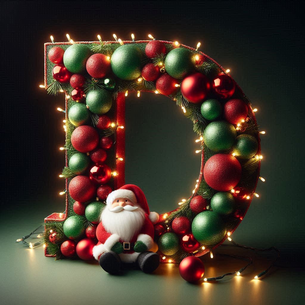 Christmas 2 — litera D (wariant 2)