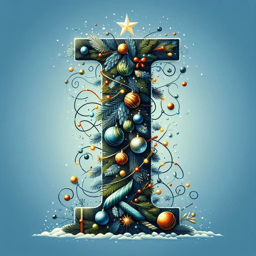 Christmas 2 — litera I (wariant 2)