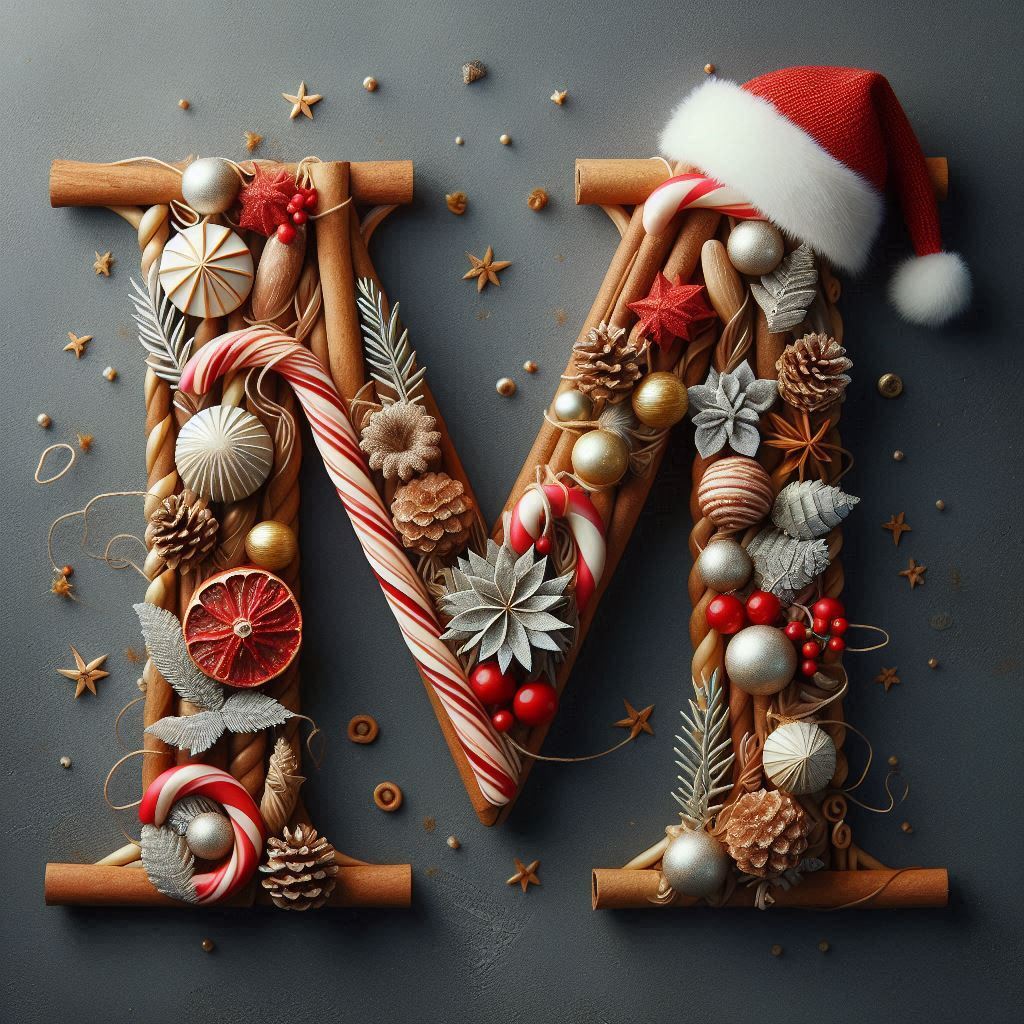 Christmas 2 — litera M (wariant 2)