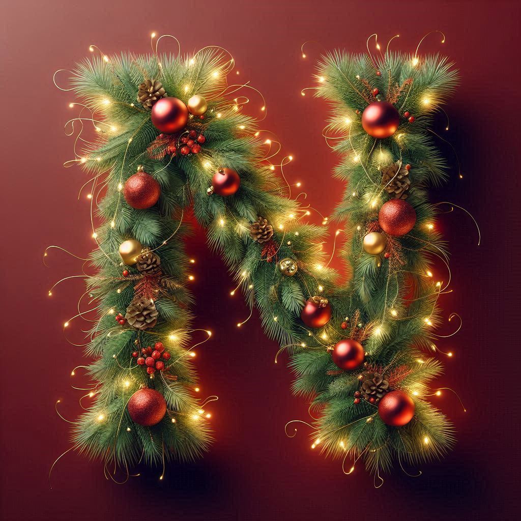 Christmas 2 — litera N (wariant 2)