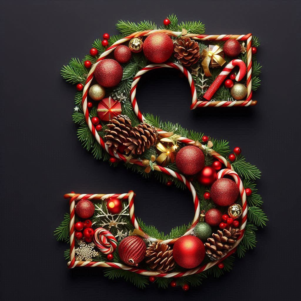 Christmas 2 — litera S (wariant 2)