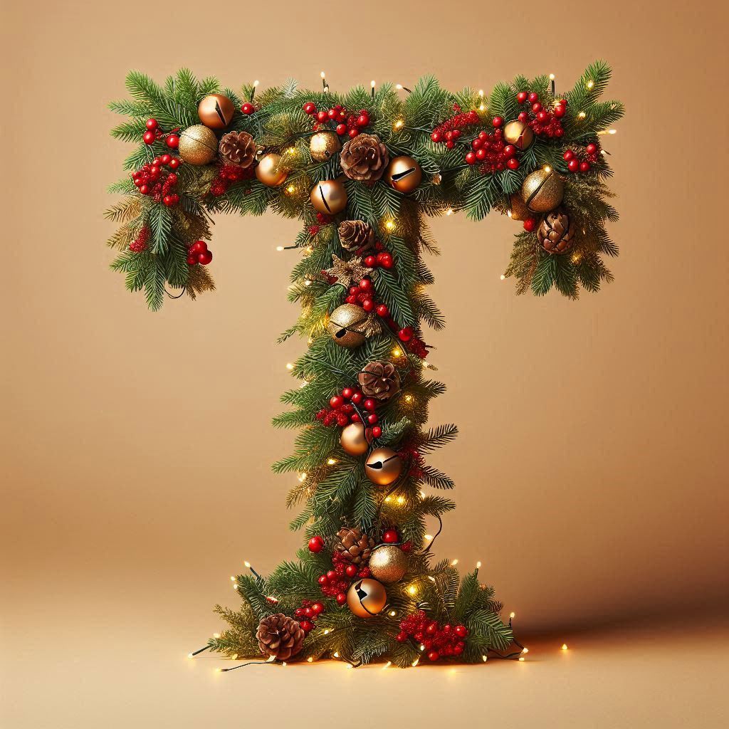 Christmas 2 — litera T (wariant 2)