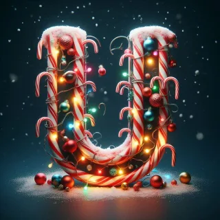 Christmas 2 — litera U (wariant 2)