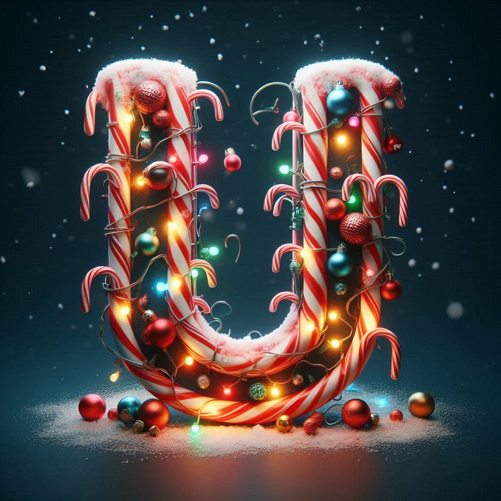 Christmas 2 — litera U (wariant 2)