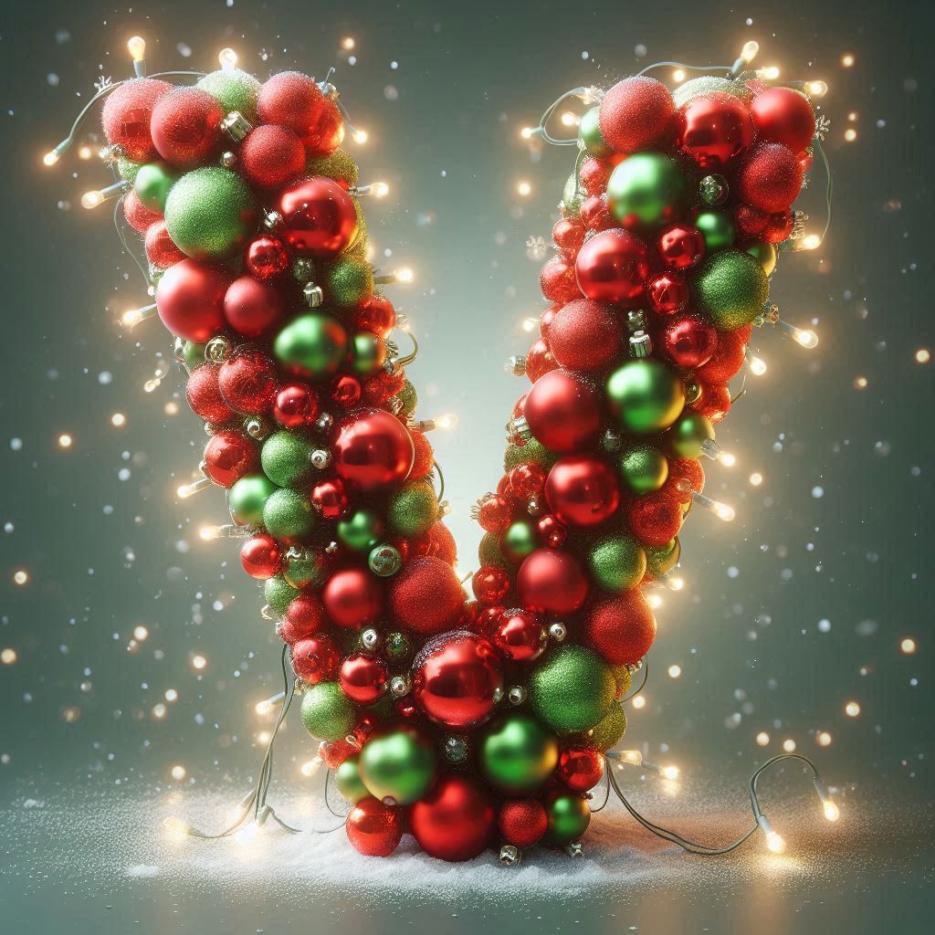 Christmas 2 — litera V (wariant 2)