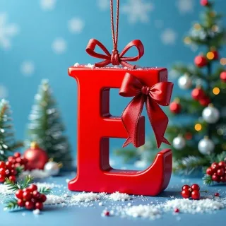 Christmas 3 — litera E