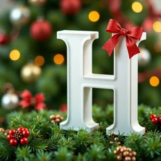 Christmas 4 — litera H