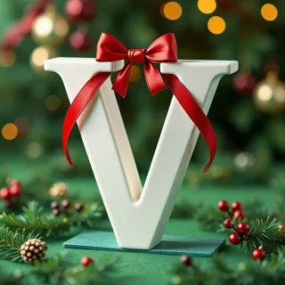 Christmas 4 — litera V