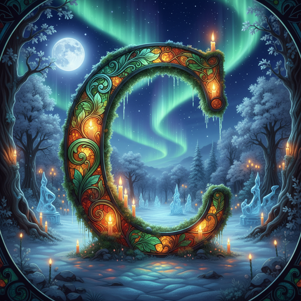 Christmas amber — litera C