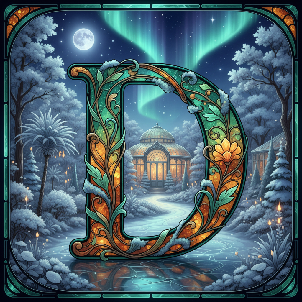Christmas amber — litera D
