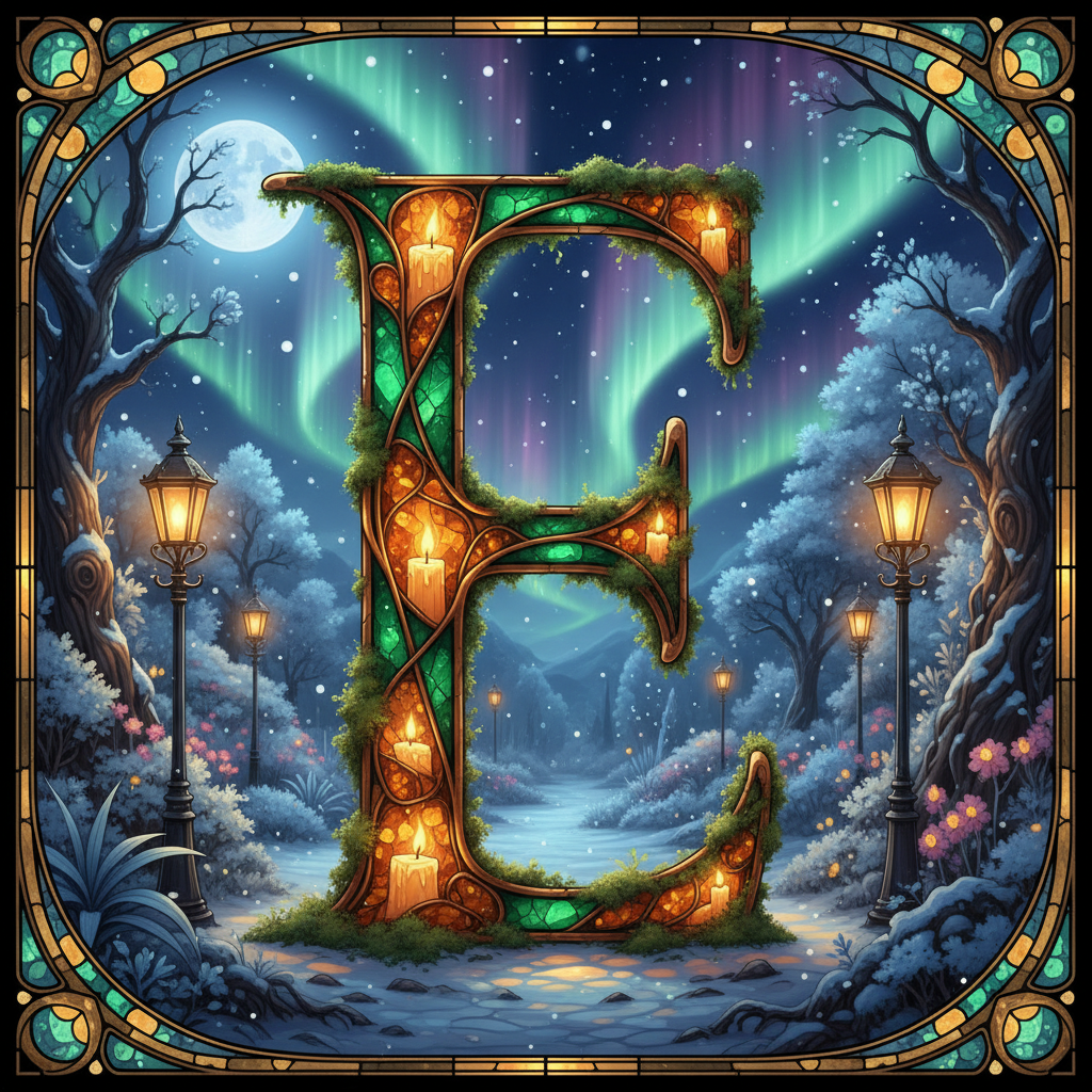 Christmas amber — litera E