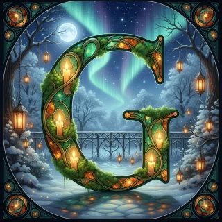 Christmas amber — litera G