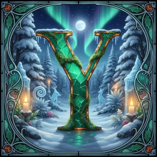 Christmas amber — litera Y