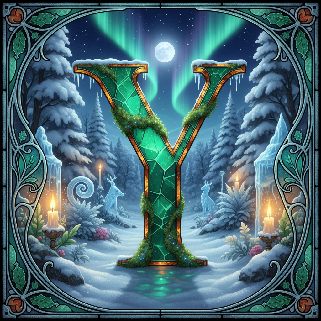 Christmas amber — litera Y