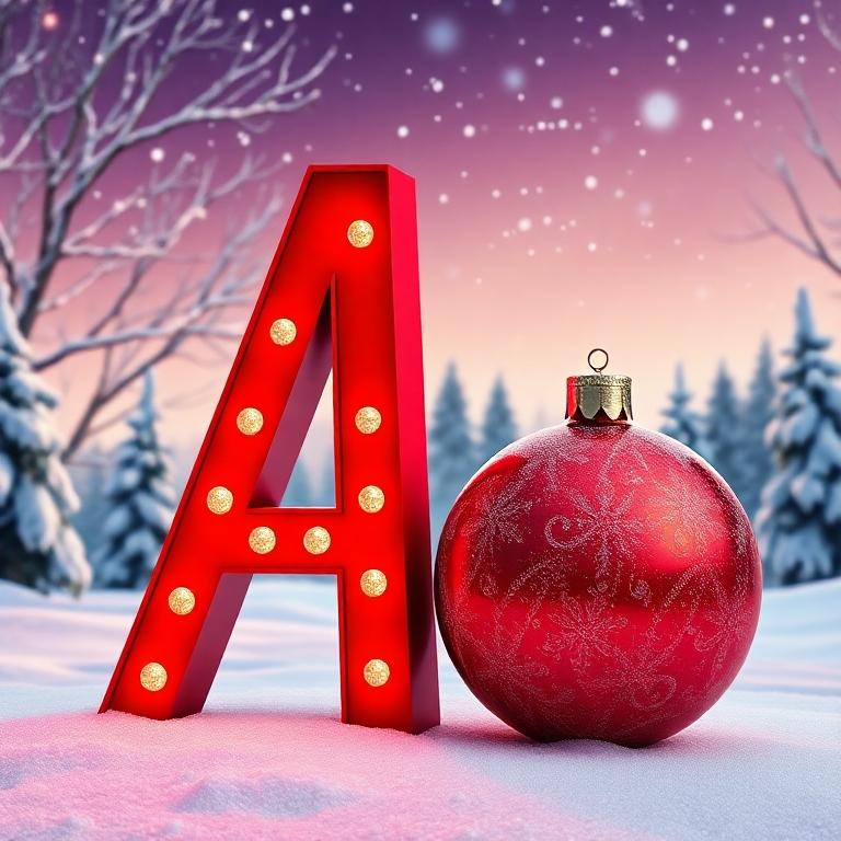 Christmas balls 2 — litera A