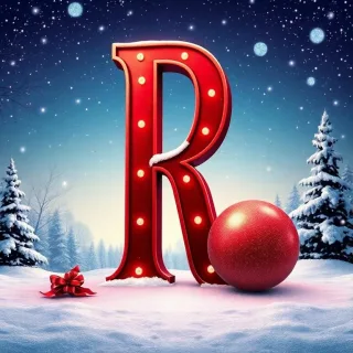 Christmas balls 2 — litera R