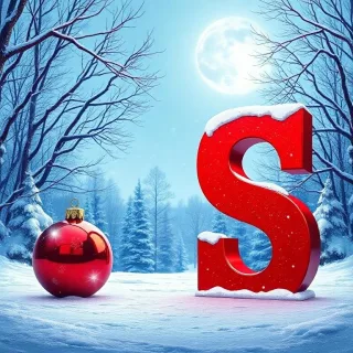 Christmas balls 2 — litera S