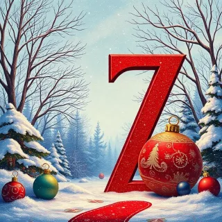 Christmas balls 2 — litera Z