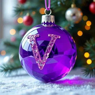 Christmas balls 4 — litera V