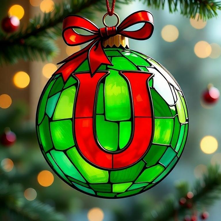 Christmas balls 5 — litera U