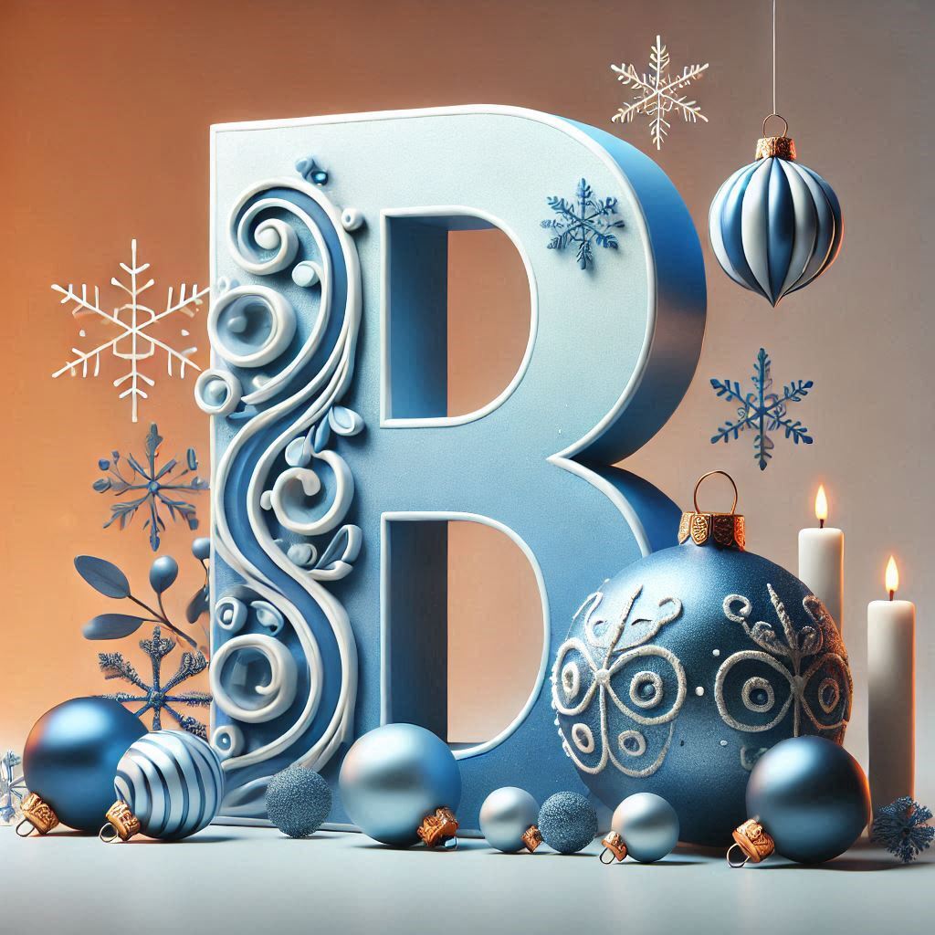 Christmas balls 6 — litera B
