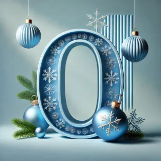 Christmas balls 6 — litera O