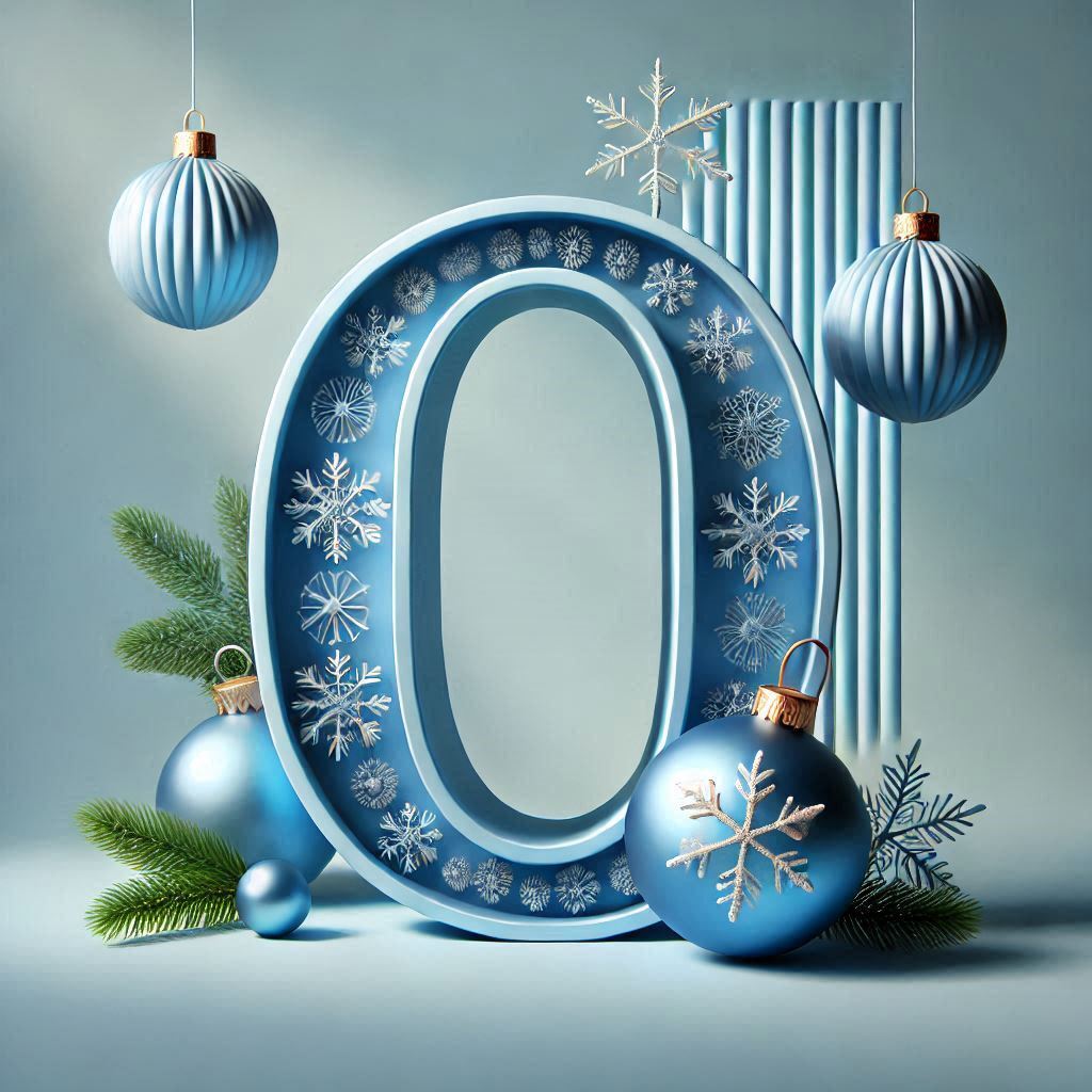 Christmas balls 6 — litera O
