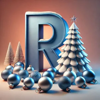 Christmas balls 6 — litera R