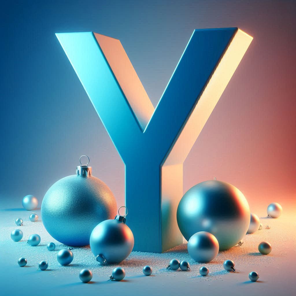 Christmas balls 6 — litera Y