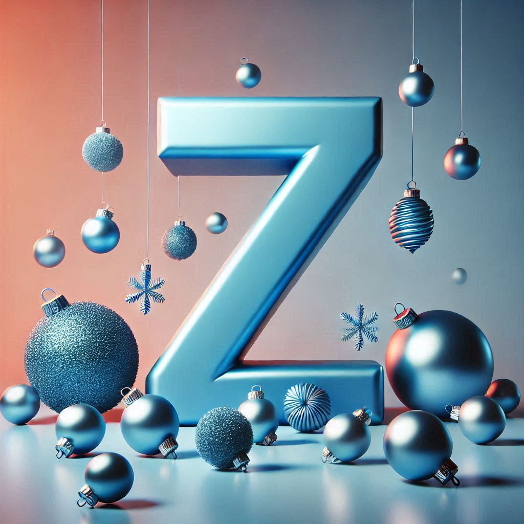 Christmas balls 6 — litera Z
