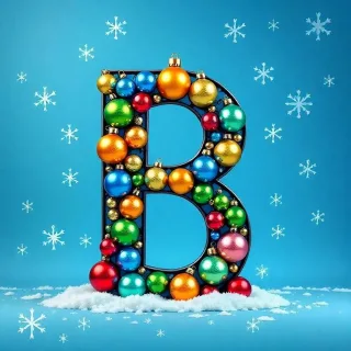 Christmas balls 7 — litera B