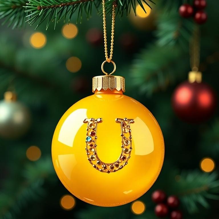 Christmas balls 8 — litera U