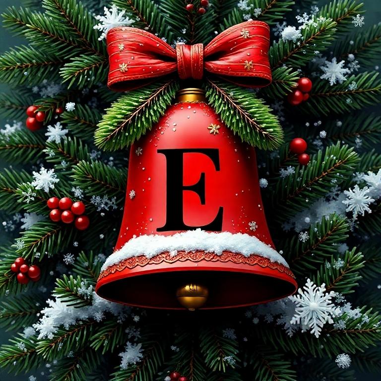 Christmas bell 2 — litera E
