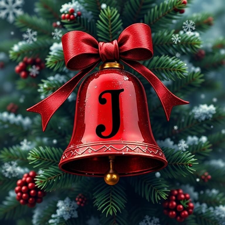 Christmas bell 2 — litera J