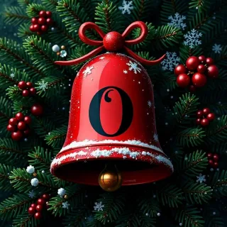 Christmas bell 2 — litera O