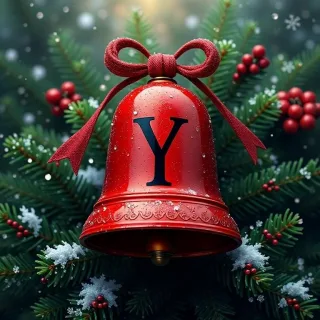 Christmas bell 2 — litera Y