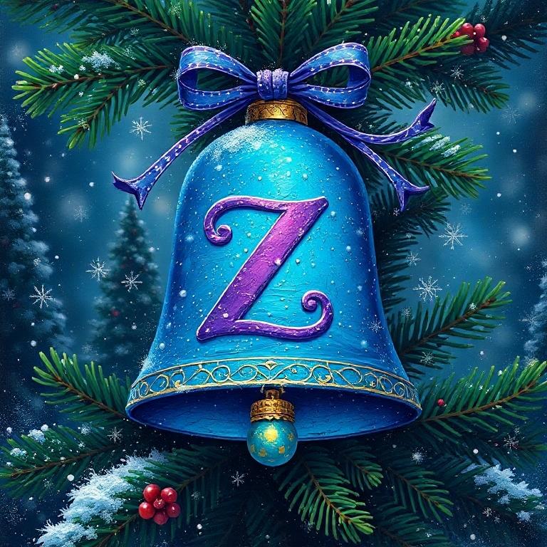 Christmas bell — litera Z
