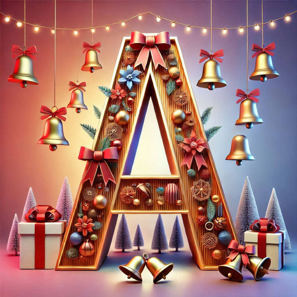 Christmas bells — litera A