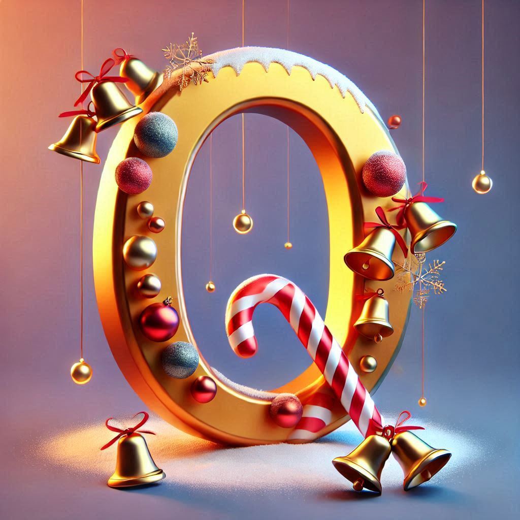 Christmas bells — litera O