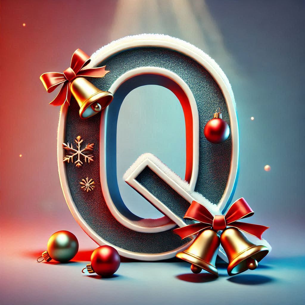 Christmas bells — litera Q