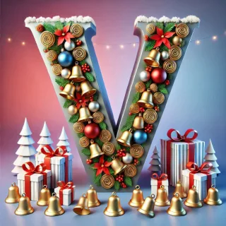 Christmas bells — litera V