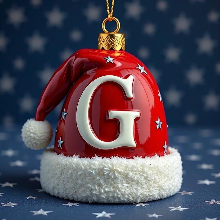 Christmas cap — litera G