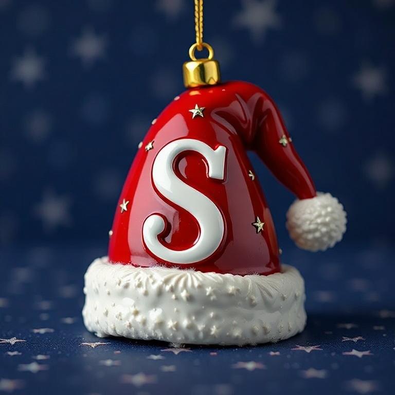 Christmas cap — litera S