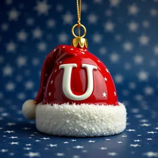 Christmas cap — litera U