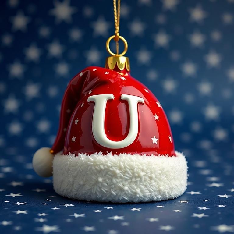 Christmas cap — litera U