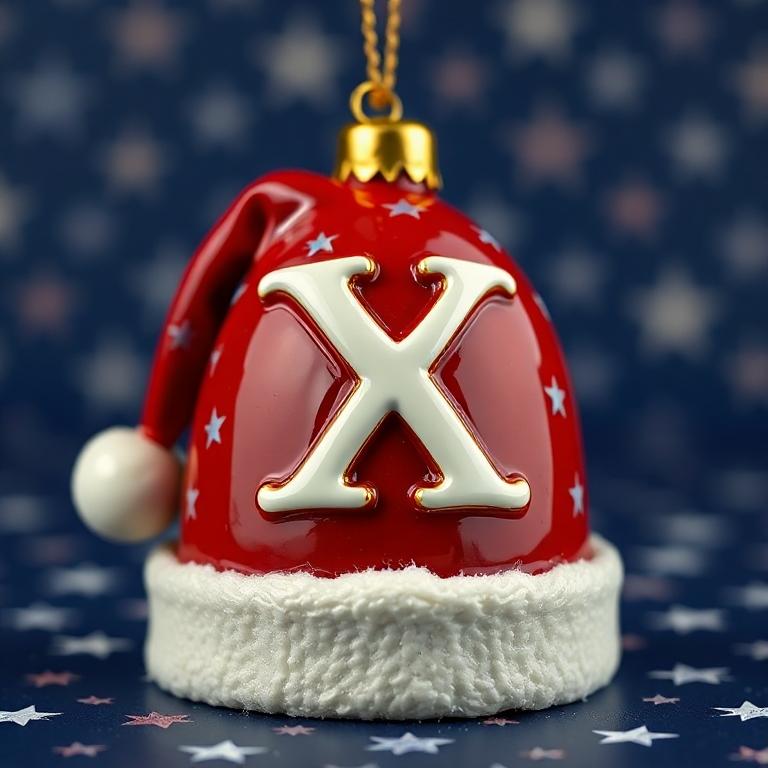 Christmas cap — litera X