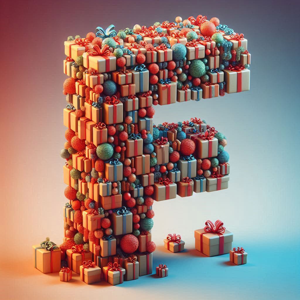 Christmas gifts 2 — litera F