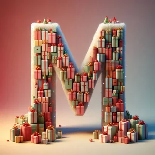 Christmas gifts 2 — litera M