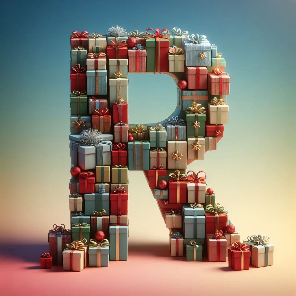 Christmas gifts 2 — litera R